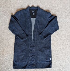 Publish Woman's Dark Indigo Kimono Coat